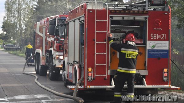 Pożar na Komorowskiej